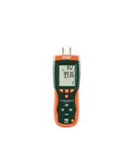 Pressure Meter and Manometer Portable Pitot Tube Anemometer and Differential Manometer  Extech HD350